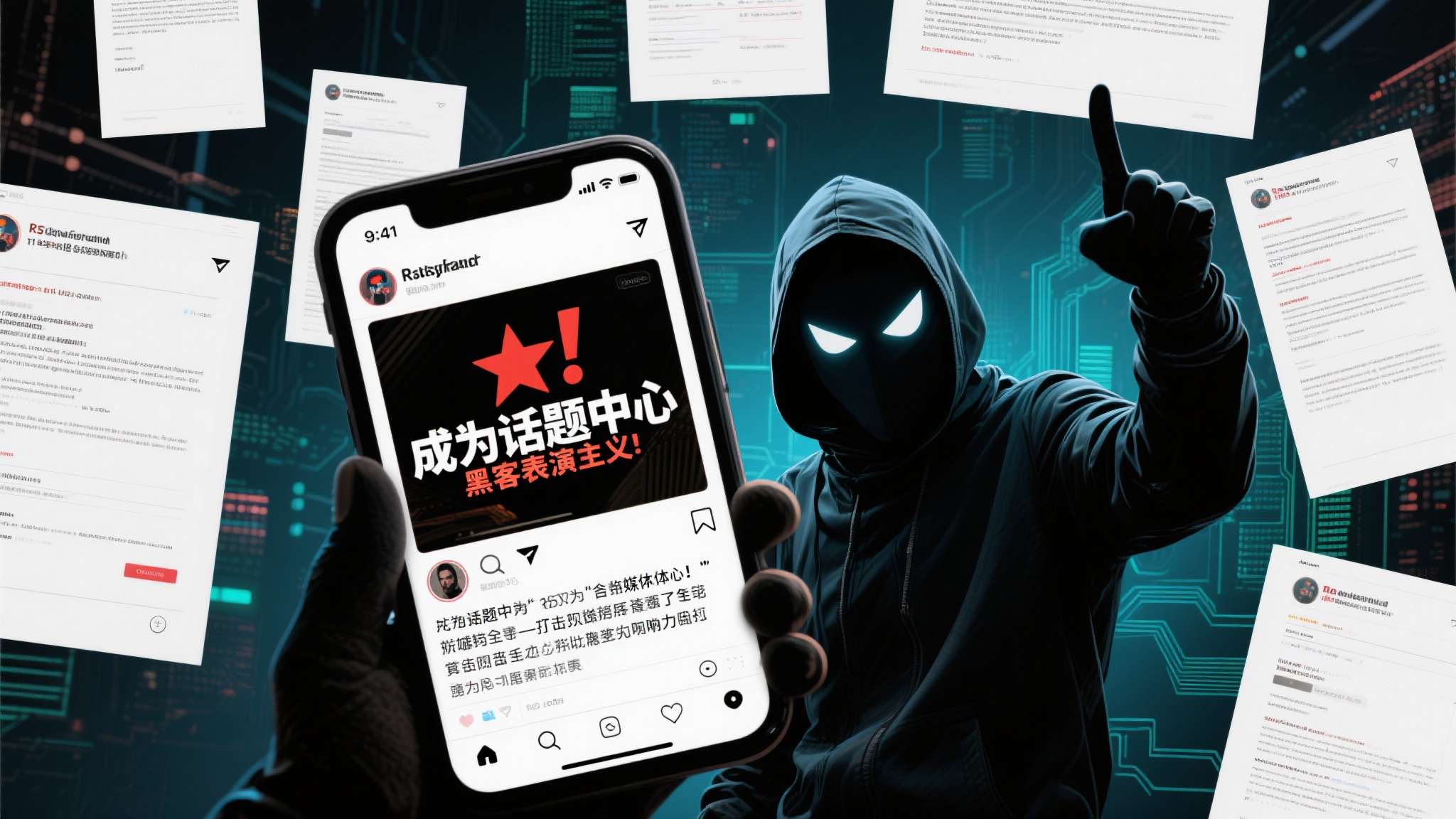 天才少年沦为黑客盗取电信 黑客在公开资料后,更以极具挑衅性的语气在社交平台发文,直接向R星以及各大媒体喊话